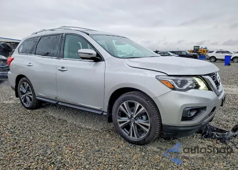 2017 Nissan Pathfinder S z USA, uszkodzony, nr VIN 5N1DR2MM9HC673214